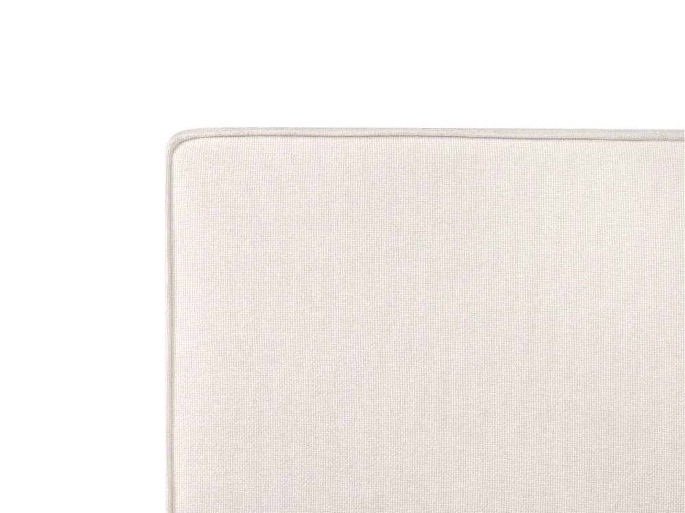 Ottoman Bed Fabric 160 x 200 cm (EU King Size) Off-White Philip