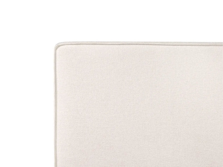 Ottoman Bed Fabric 160 x 200 cm (EU King Size) Off-White Philip