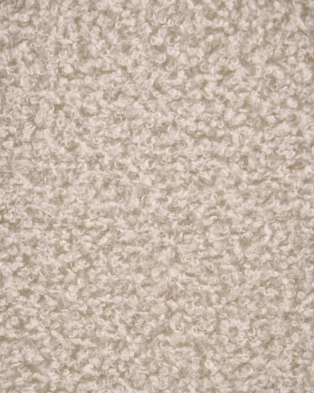 Set of 2 Chairs Boucle Light Beige Grea