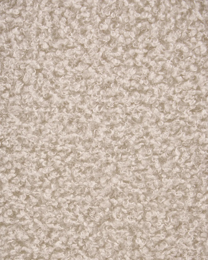 Set of 2 Chairs Boucle Light Beige Grea