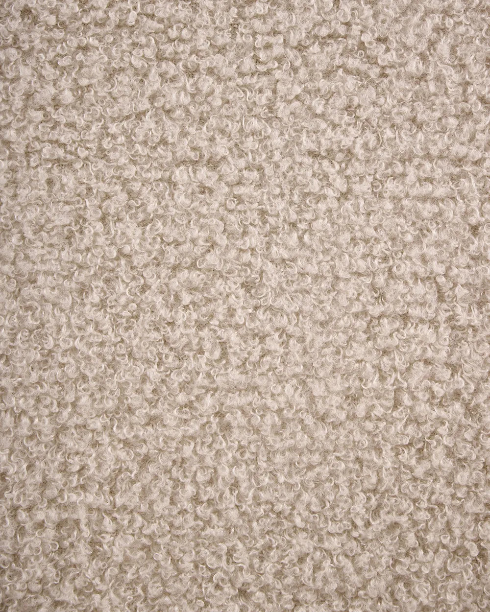 Dining Chair Boucle Light Beige Erin