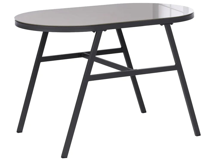 Bistro Set Metal Grey Byrel