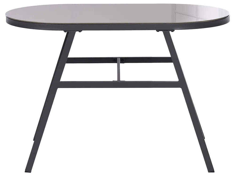 Bistro Set Metal Grey Byrel