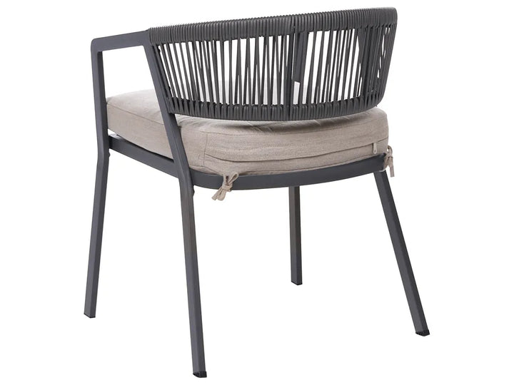 Bistro Set Metal Grey Byrel