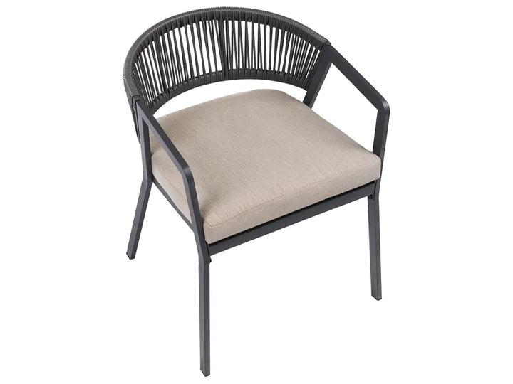 Bistro Set Metal Grey Byrel
