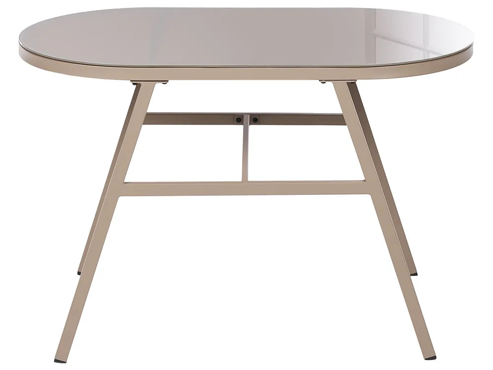 Bistro Set Metal Taupe Byrel