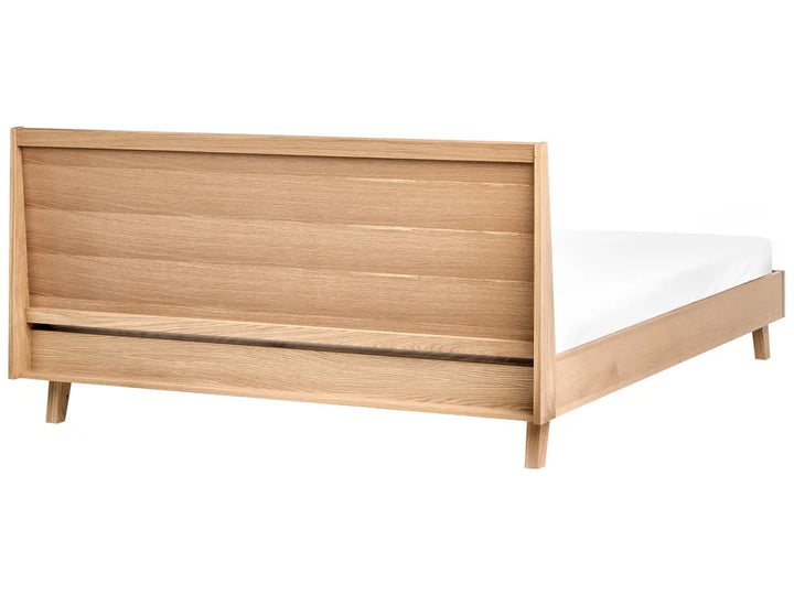 Bed 180 x 200 cm (EU Super King) Light Oak Peri