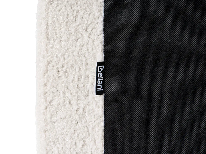 Ottoman Bed Boucle 140 x 200 cm (EU Double) Off-White Luke