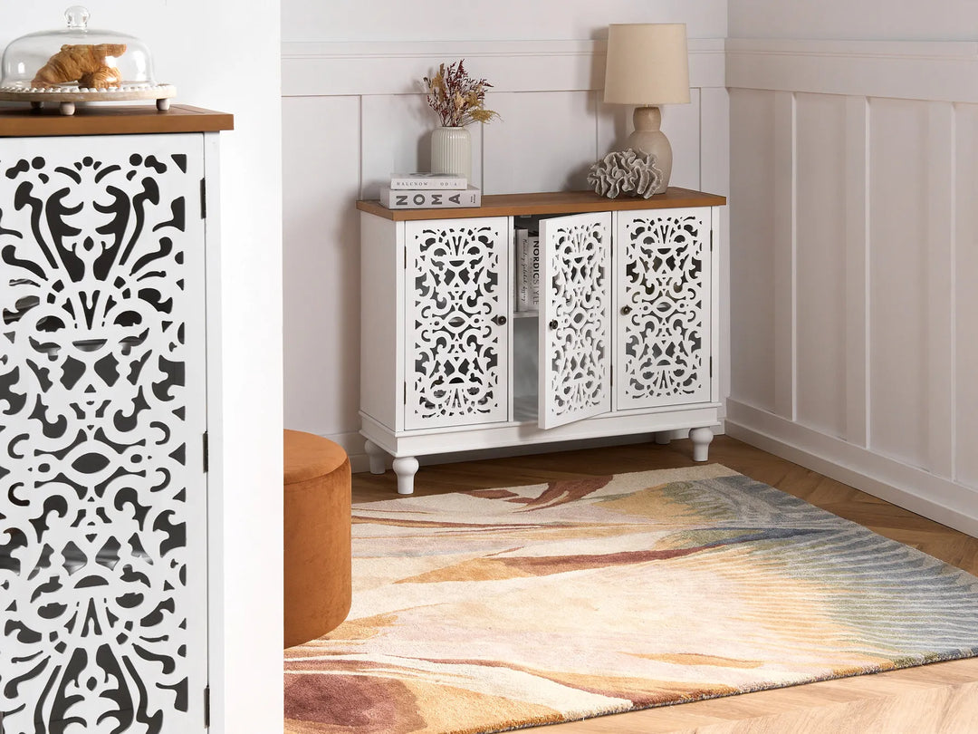 3 Door Sideboard White Denice