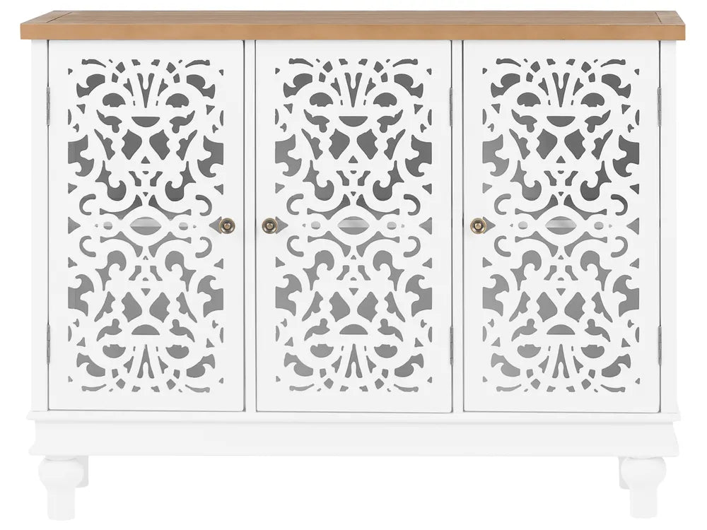 3 Door Sideboard White Denice