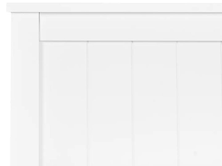 Bed Pine Wood 120 x 200 cm (EU Small Double) White Jia
