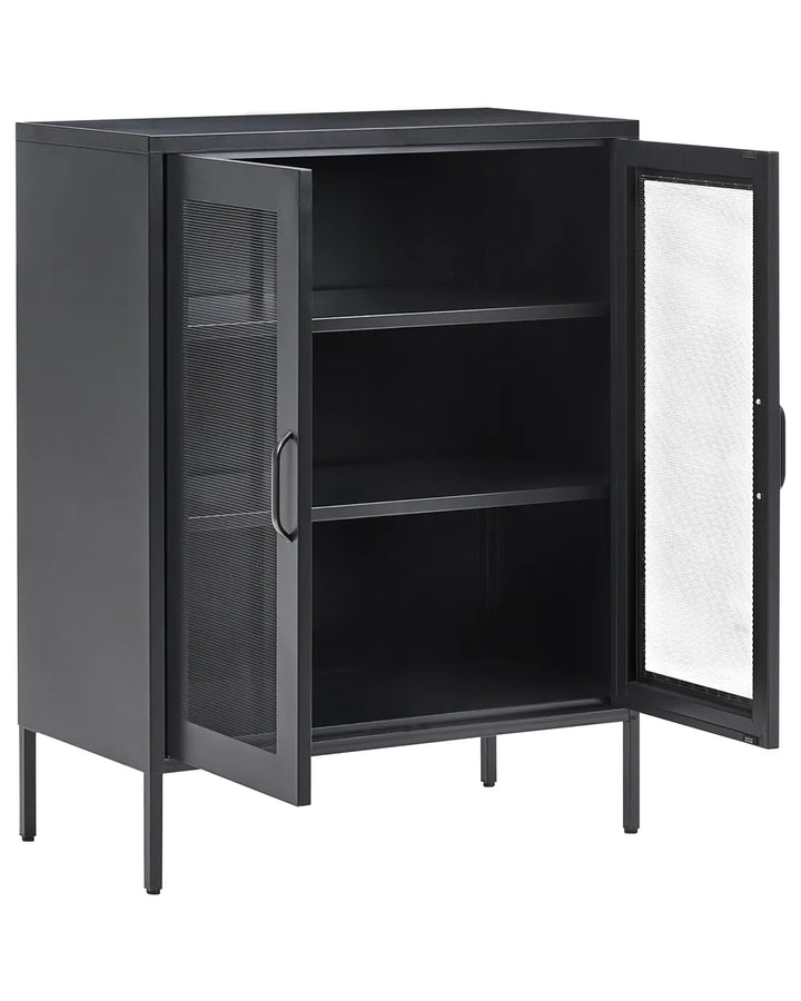 Cabinet Metal Black Justine