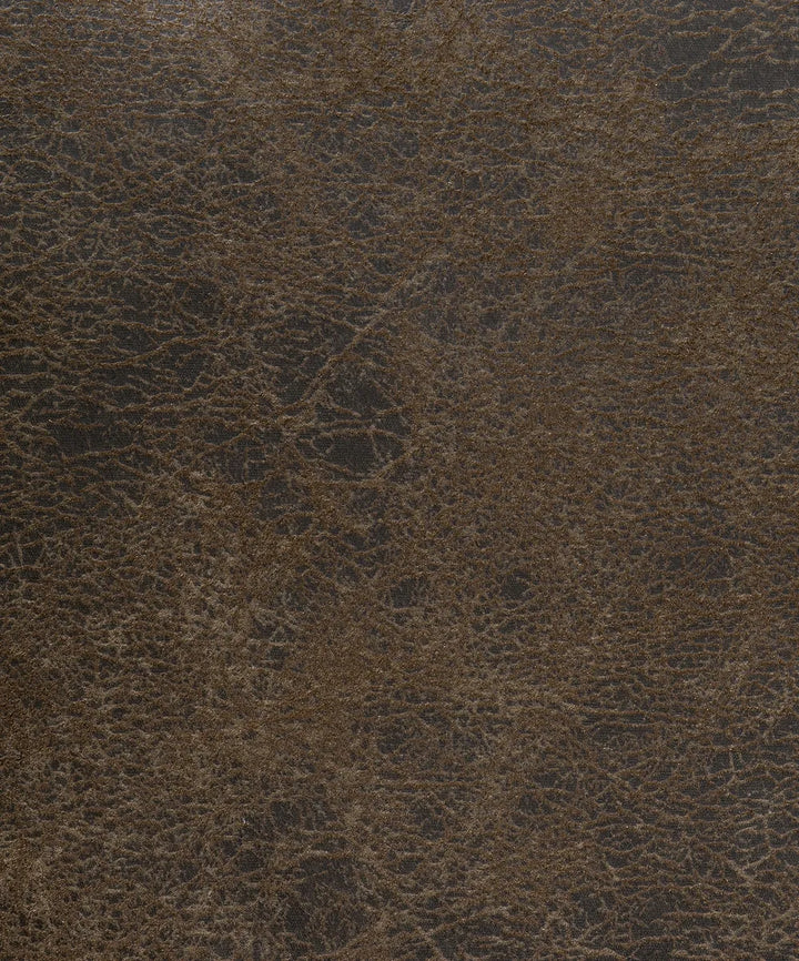 Dining Chair Faux Leather Dark Brown Texas