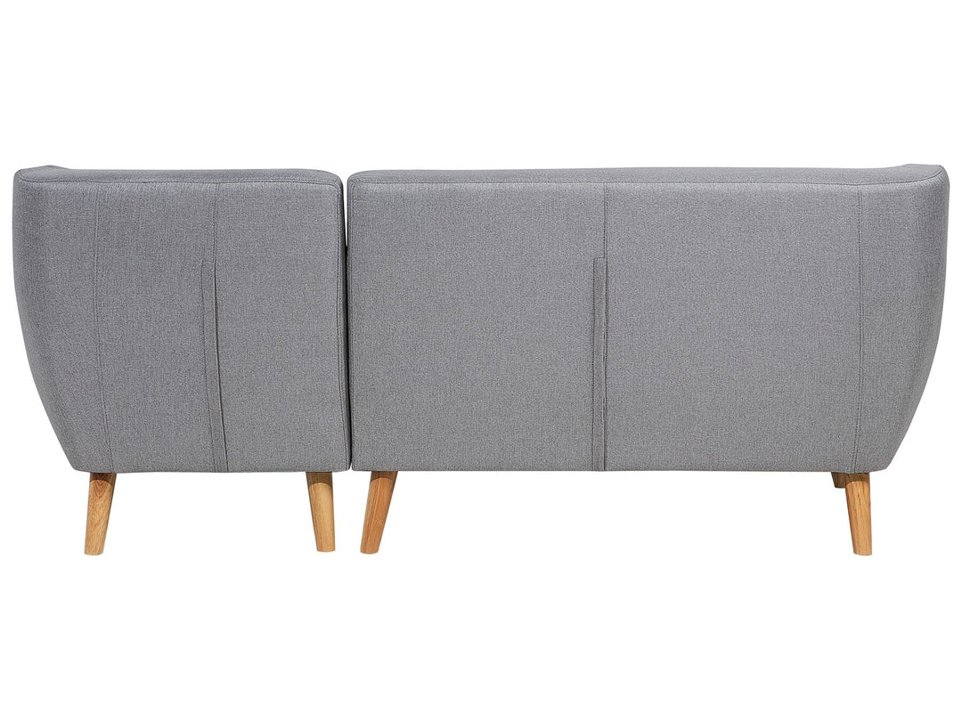 Motala Left Hand Fabric Corner Sofa Grey