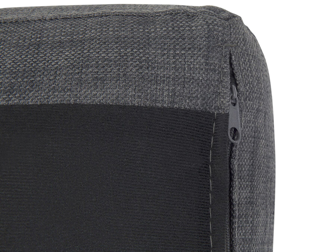 Kiruna Right Hand Fabric Corner Sofa Dark Grey