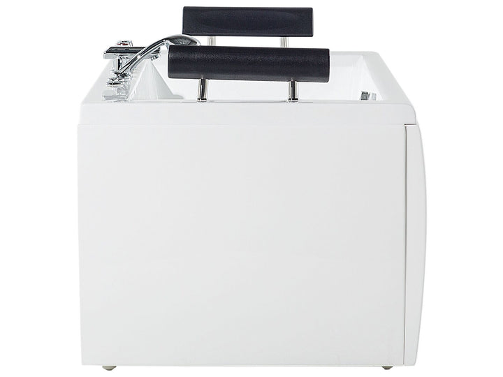 Whirlpool Bath with LED 1720 x 830 mm White Montego