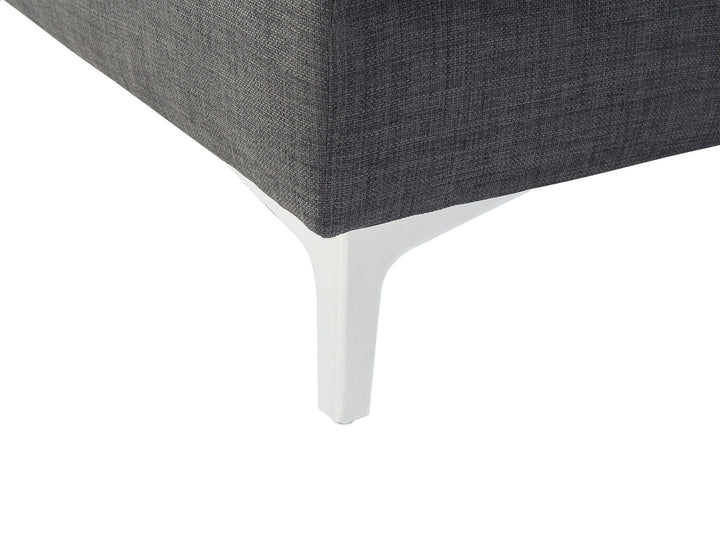 Kiruna Right Hand Fabric Corner Sofa Dark Grey