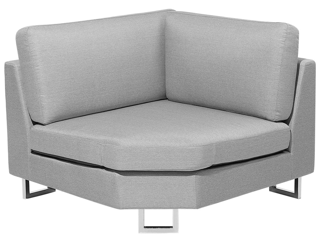 Stockholm Right Hand Corner Fabric Sofa Light Grey
