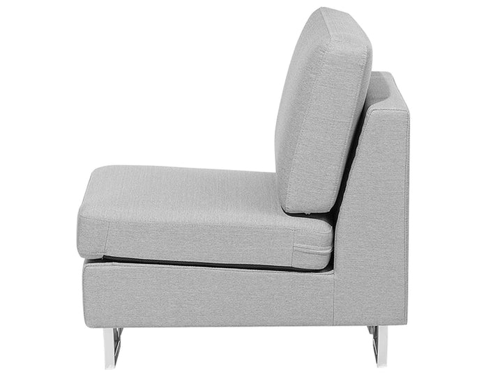 Stockholm Right Hand Corner Fabric Sofa Light Grey