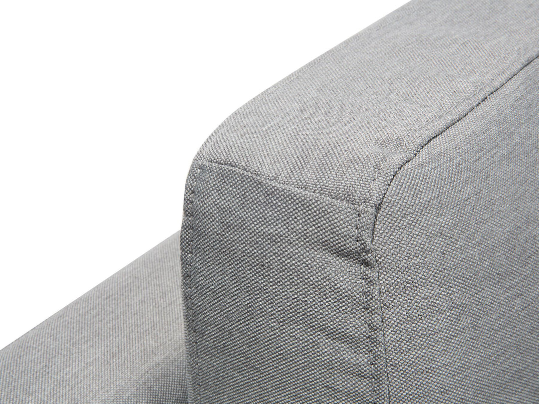 Stockholm Right Hand Corner Fabric Sofa Light Grey