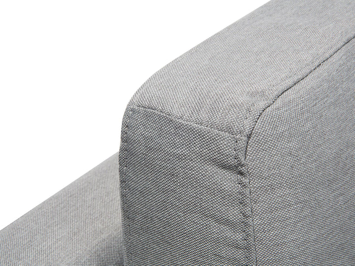 Stockholm Right Hand Corner Fabric Sofa Light Grey