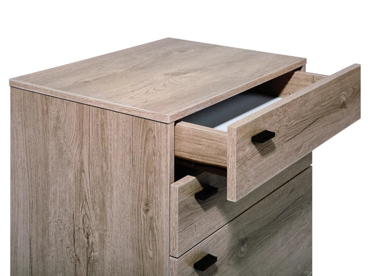 4 Drawer Chest Light Brown Brunz