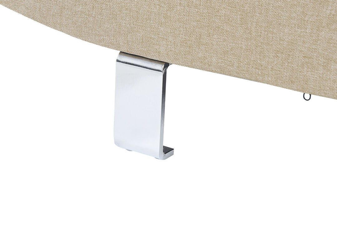 Norrea Left Hand Corner Fabric Sofa Light Beige