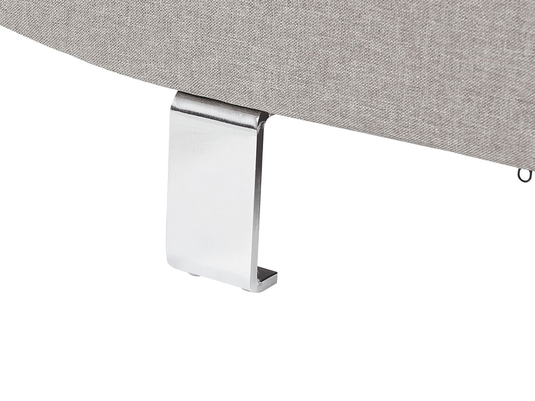 Norrea Left Hand Corner Fabric Sofa Light Grey