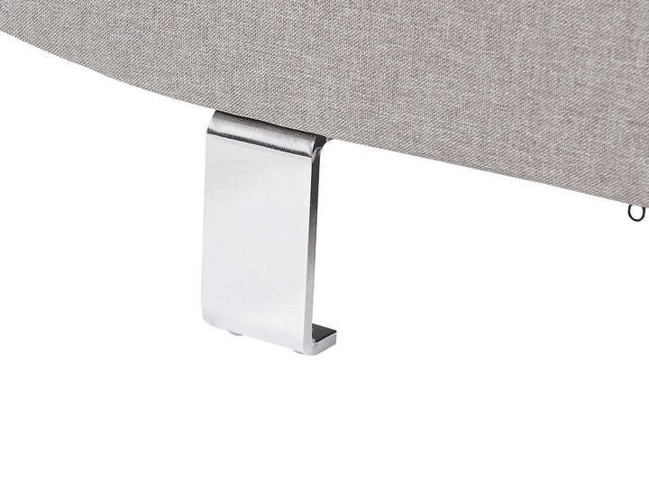 Norrea Left Hand Corner Fabric Sofa Light Grey