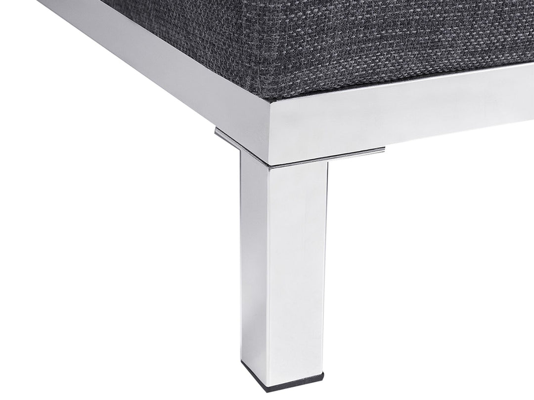Oslo Right Hand Fabric Corner Sofa Grey