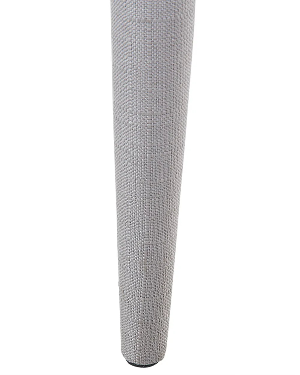 Set of 2 Dining Chairs Fabric Light Grey Demi