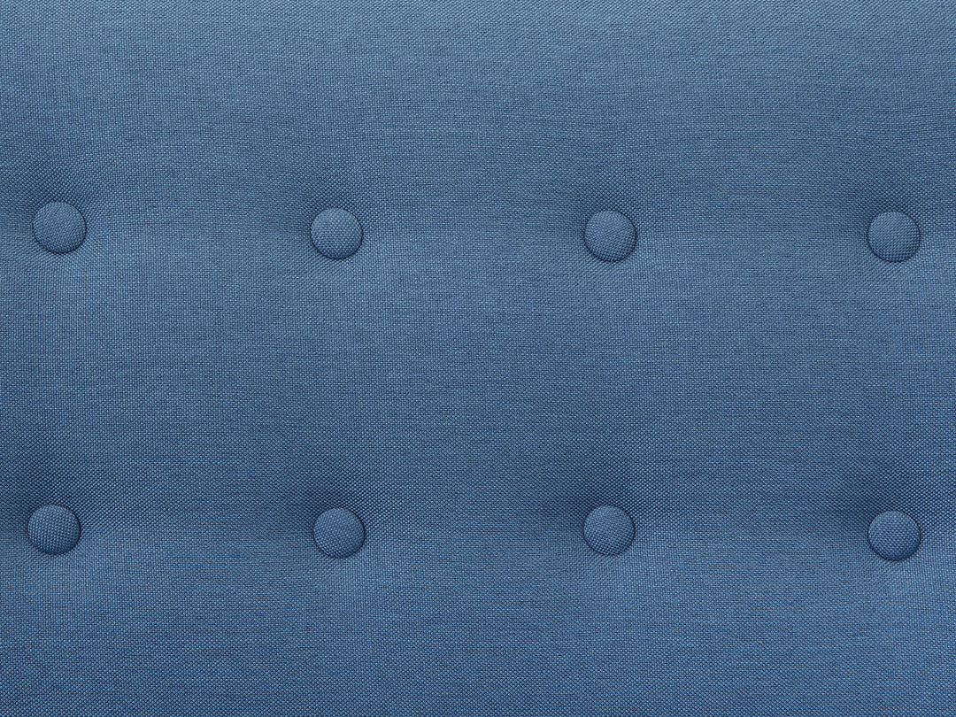 Motala Left Hand Fabric Corner Sofa Blue