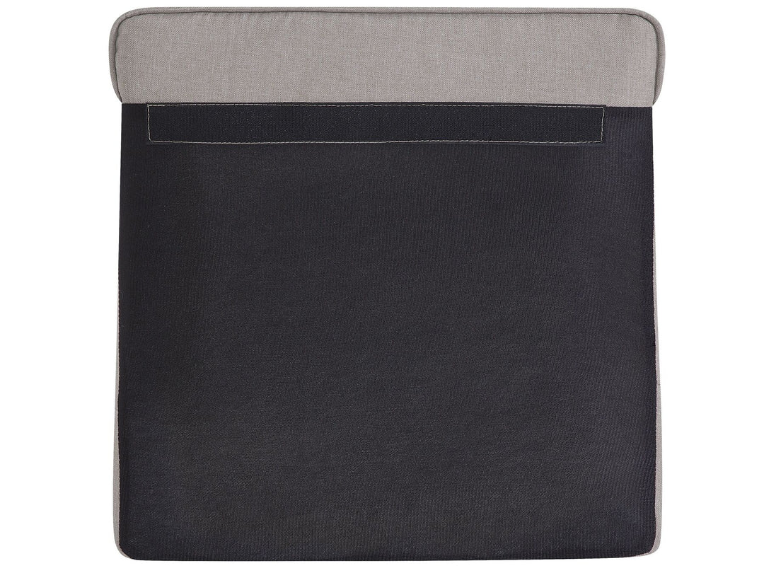 Chesterfield Right Hand Fabric Corner Sofa Beige