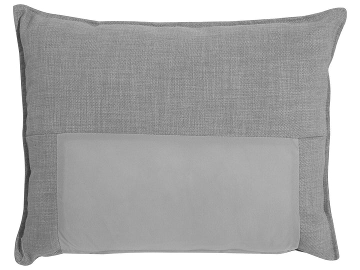 Elvenes Left Hand Fabric Corner Sofa Light Grey