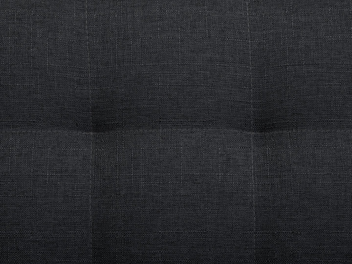 Left Hand Fabric Corner Sofa Graphite Grey Aberdeen