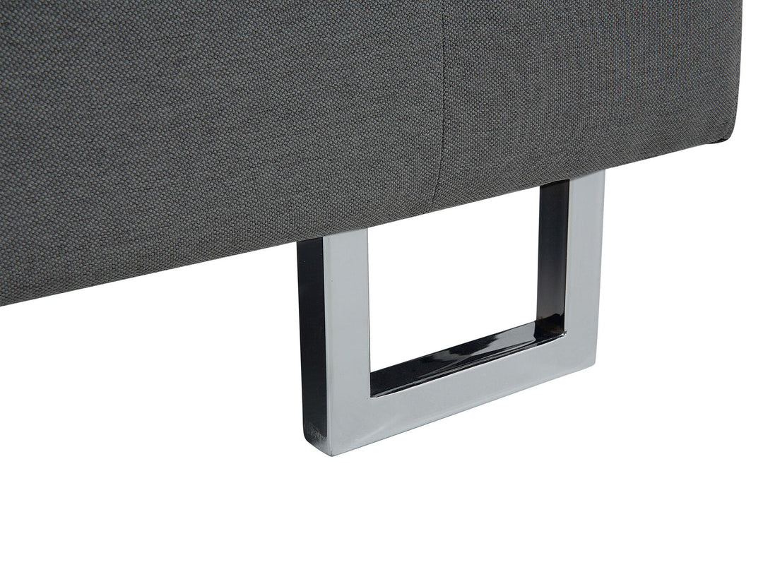 Stockholm Left Hand Corner Fabric Sofa Dark Grey