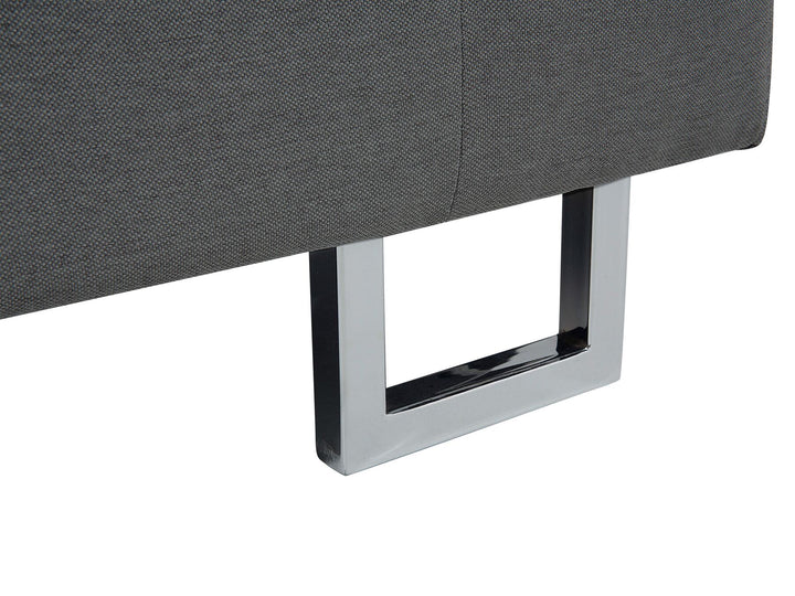 Stockholm Left Hand Corner Fabric Sofa Dark Grey