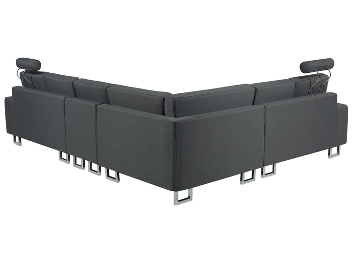 Stockholm Right Hand Corner Fabric Sofa Dark Grey