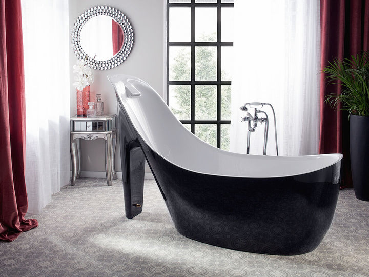 Freestanding Accent Bath 1800 x 800 mm Black Coco