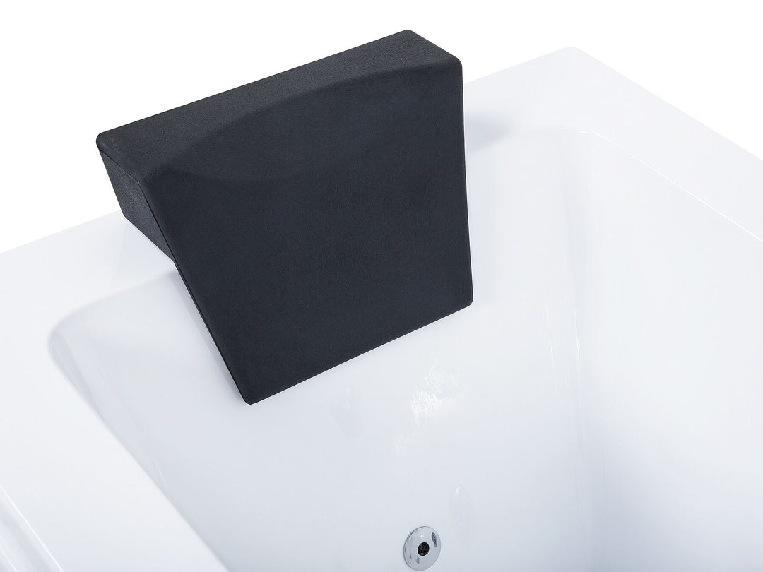 Whirlpool Bath with LED 1700 x 750 mm White Galley