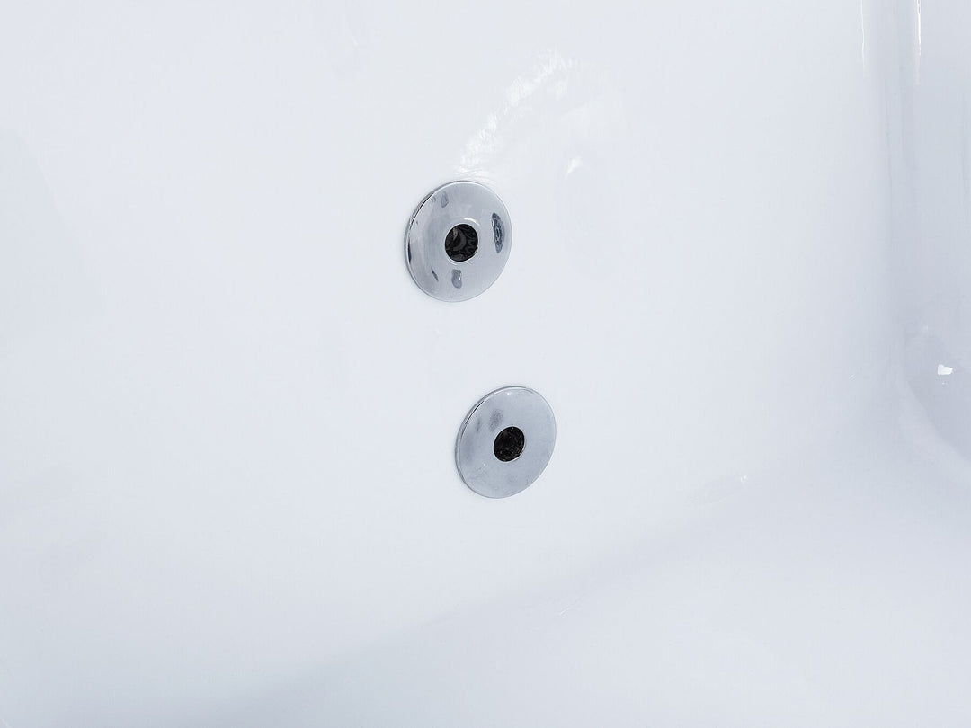 Whirlpool Bath with LED 1700 x 750 mm White Galley