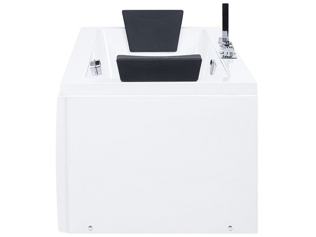 Whirlpool Bath with LED 1700 x 750 mm White Galley