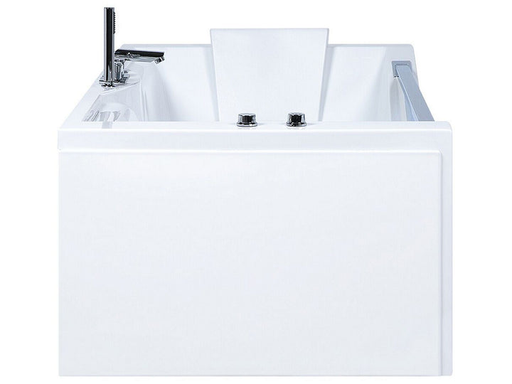 Whirlpool Bath with LED 1800 x 900 mm White Marquis