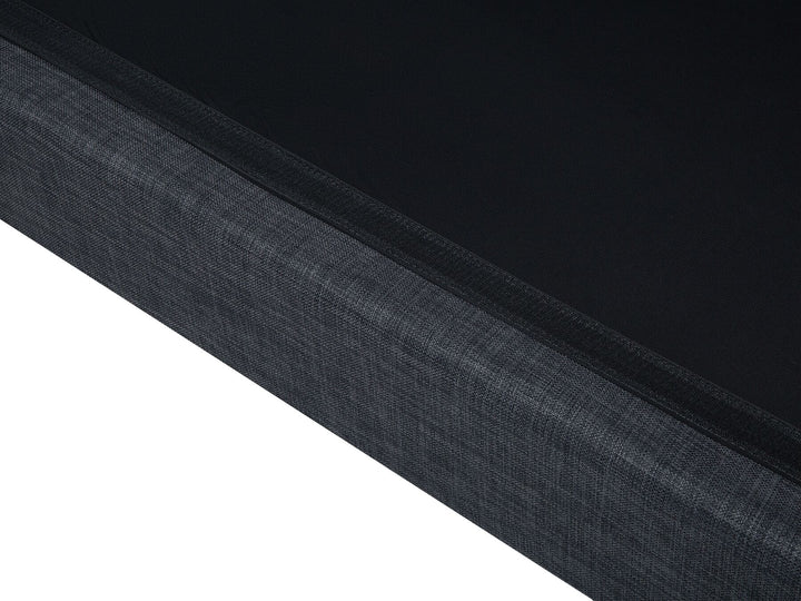 Elvenes Left Hand Fabric Corner Sofa Dark Grey