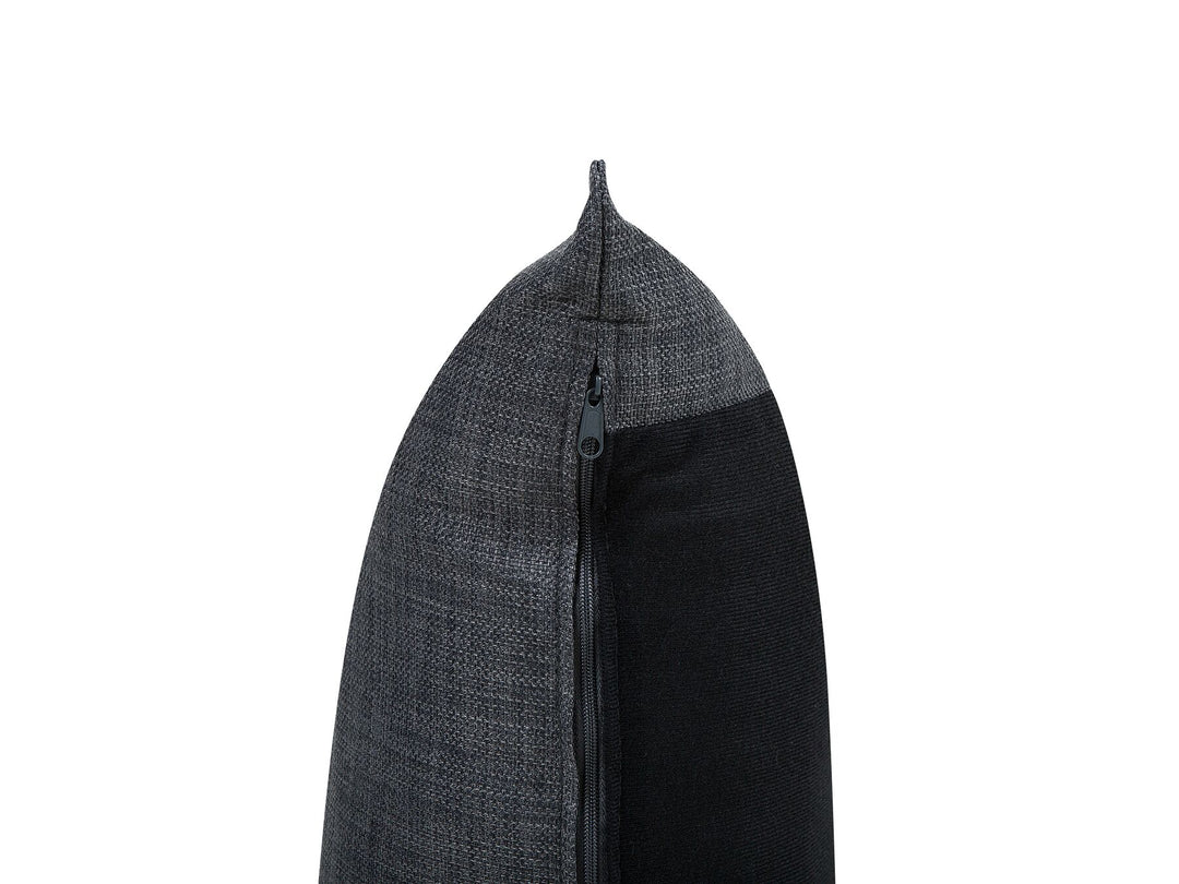 Elvenes Left Hand Fabric Corner Sofa Dark Grey