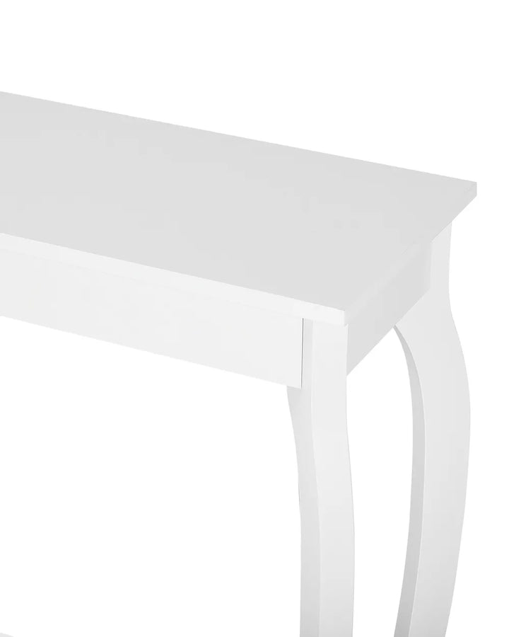 Console Table White Decorative Yet Functional Tivran