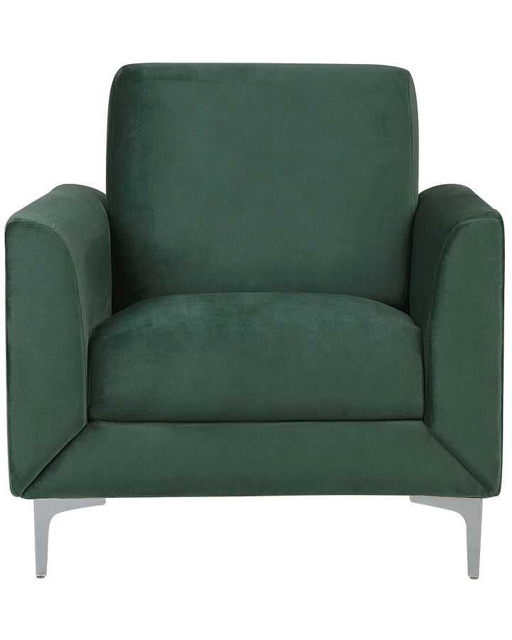 Armchair Velvet Dark Green Avalon