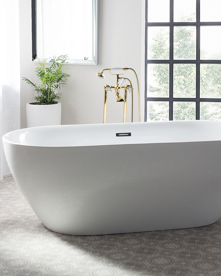 Freestanding Bath 1700 x 800 mm White Nevis