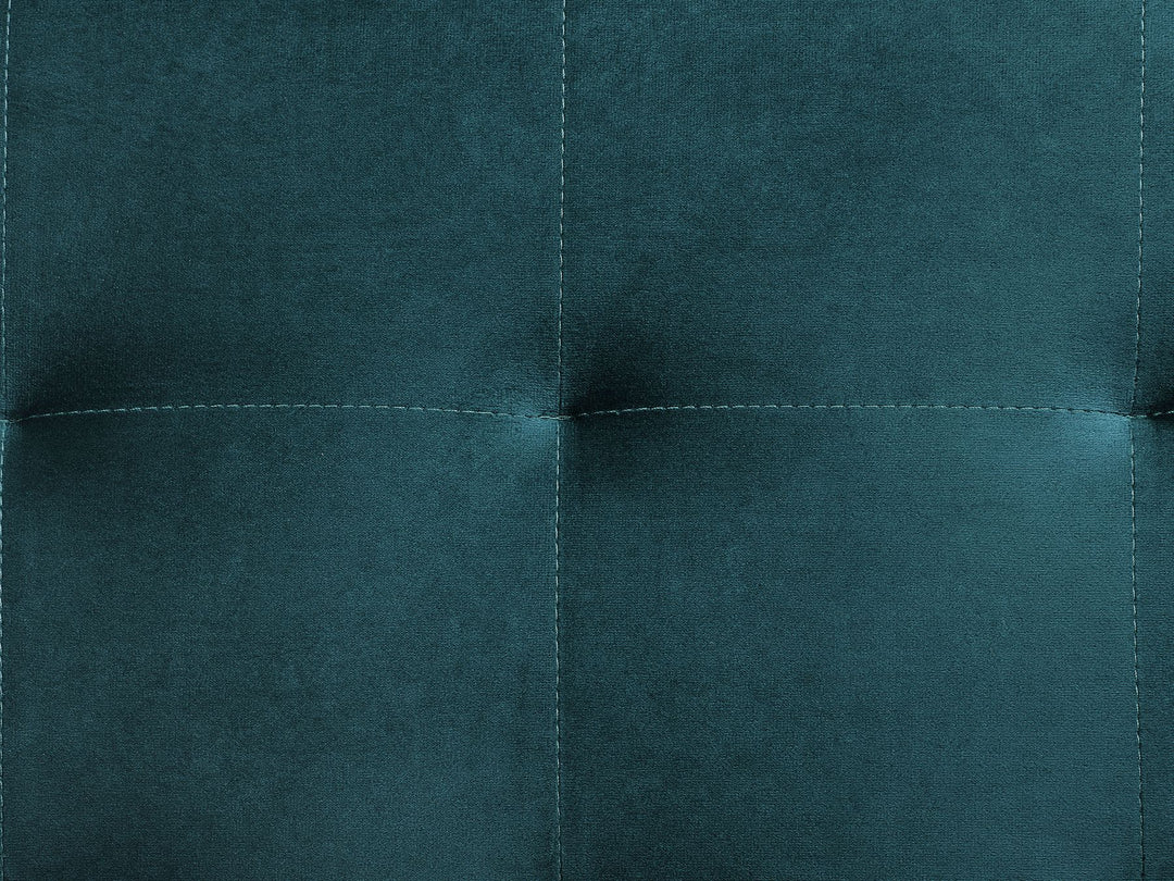 Aberdeen Right Hand Velvet Corner Sofa Teal