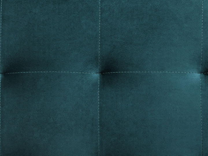 Aberdeen Right Hand Velvet Corner Sofa Teal